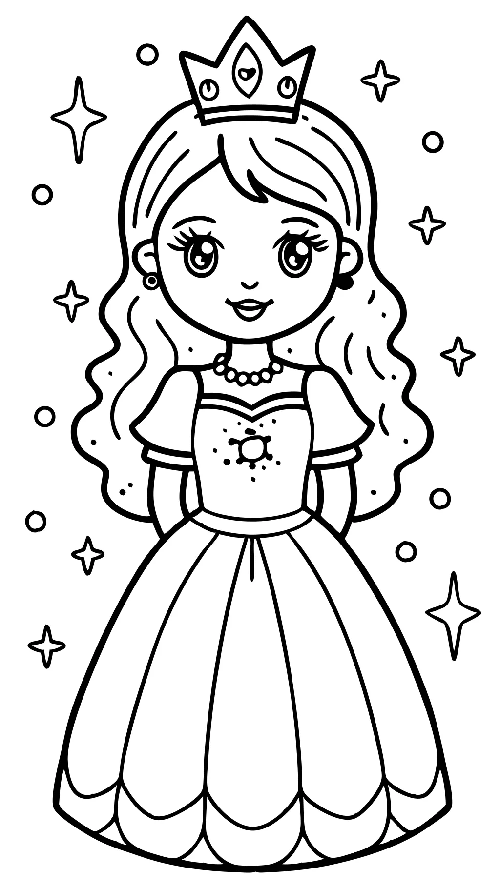 princesses coloring pages